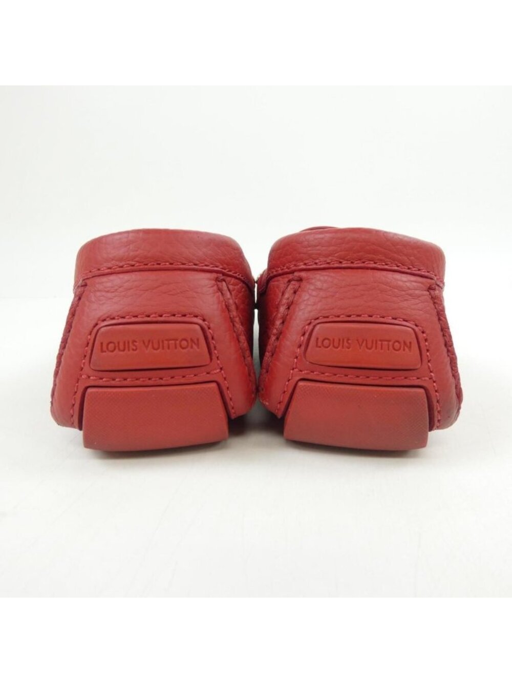 Louis Vuitton Fa0193 Size 6.5 Red Shoes - Picture 5 of 6